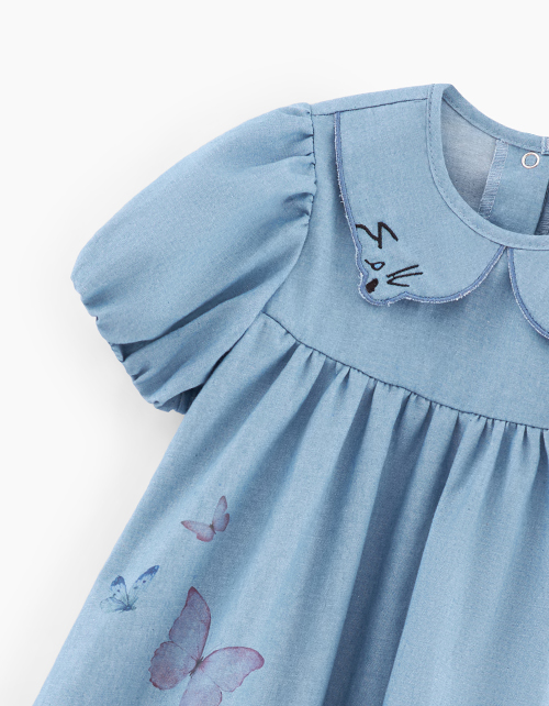 Джинсовое платье для девочки