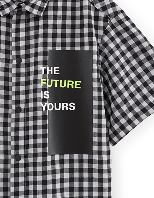 Рубашка в клетку для мальчика Рубашка в клетку для мальчика