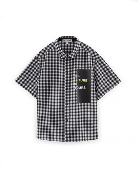 Рубашка в клетку для мальчика Рубашка в клетку для мальчика