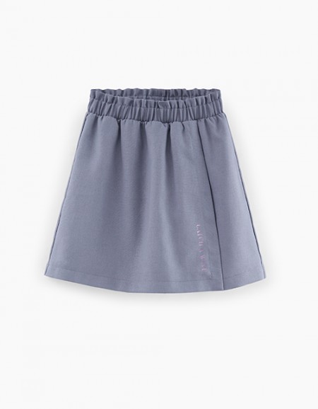 Юбка-шорты в оттенке деним Юбка-шорты в оттенке деним