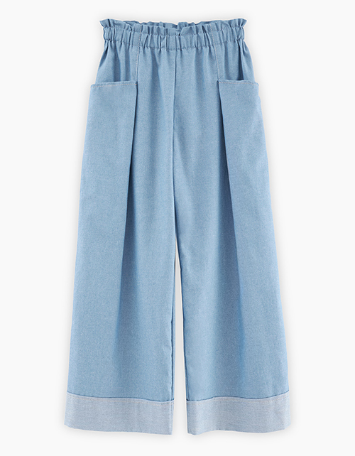 Джинсовые брюки для девочки Джинсовые брюки для девочки