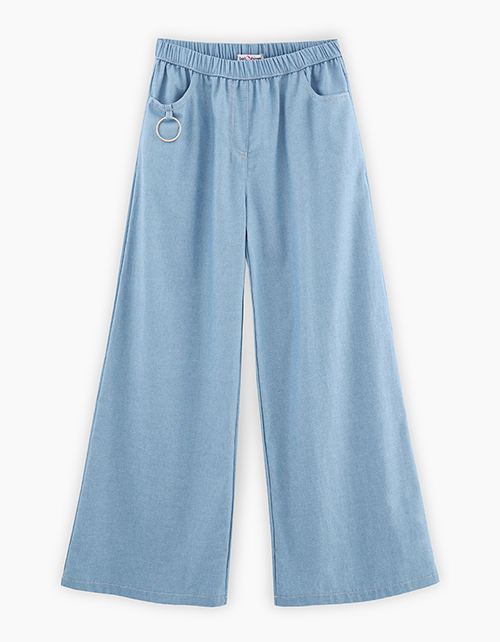 Джинсовые брюки для девочки Джинсовые брюки для девочки