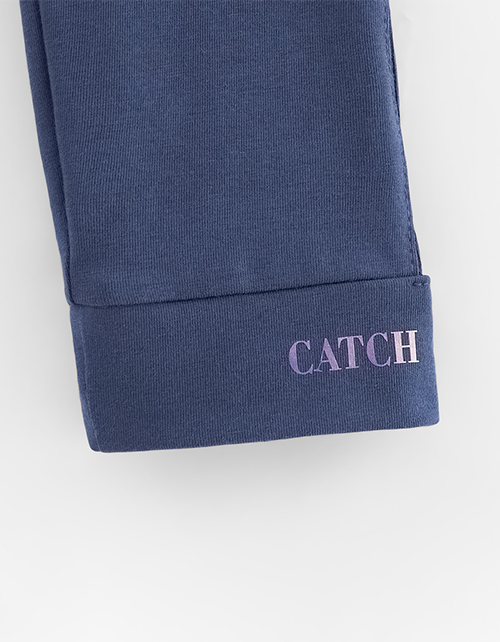 Бриджи оттенка деним для девочки