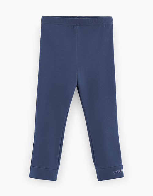 Бриджи оттенка деним для девочки