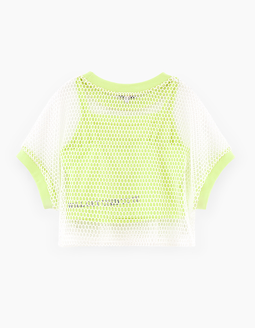 Футболка с сеткой для девочки