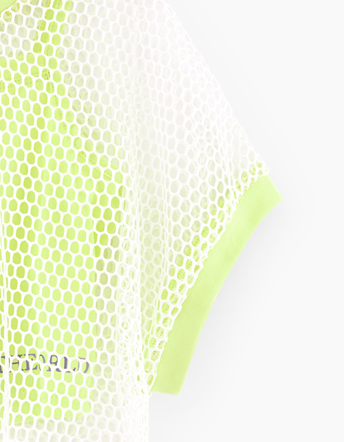 Футболка с сеткой для девочки