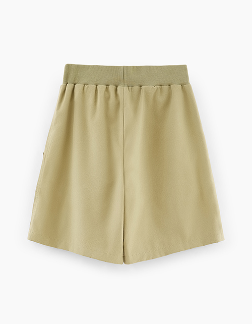 Шорты оттенка светлая олива для девочки