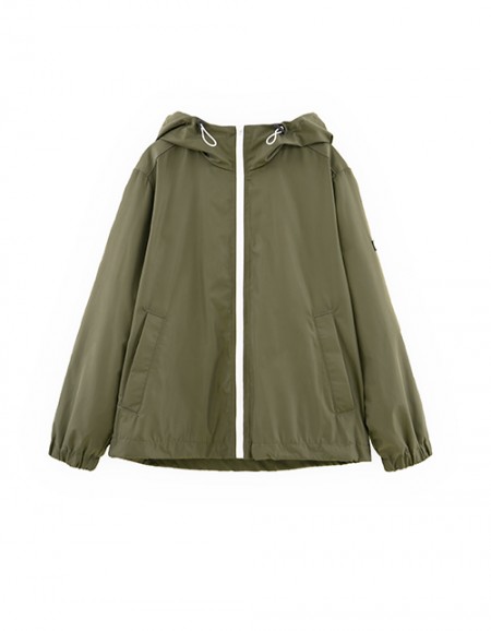 Ветровка оттенка светлая олива для мальчика