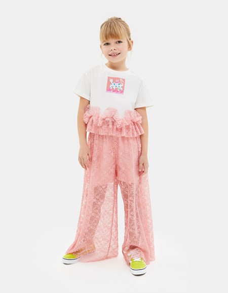 Нарядные брюки для девочки