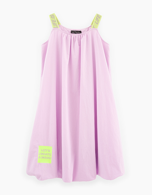 Платье-баллон оттенка цифровая лаванда