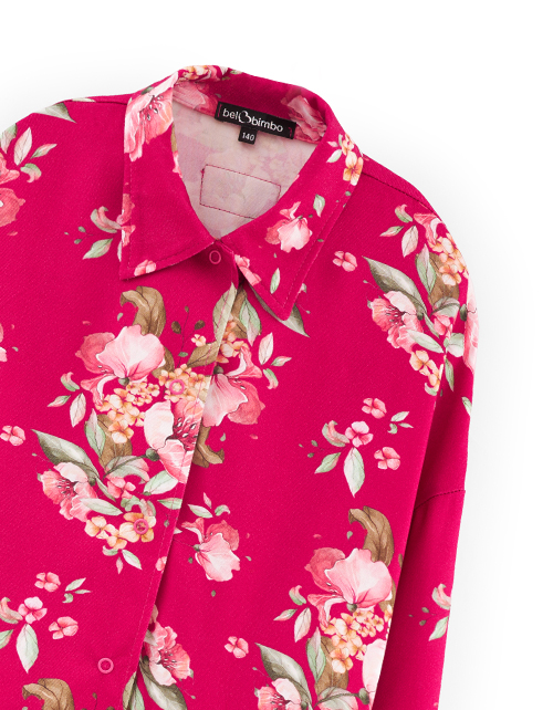 Стильная рубашка для девочки