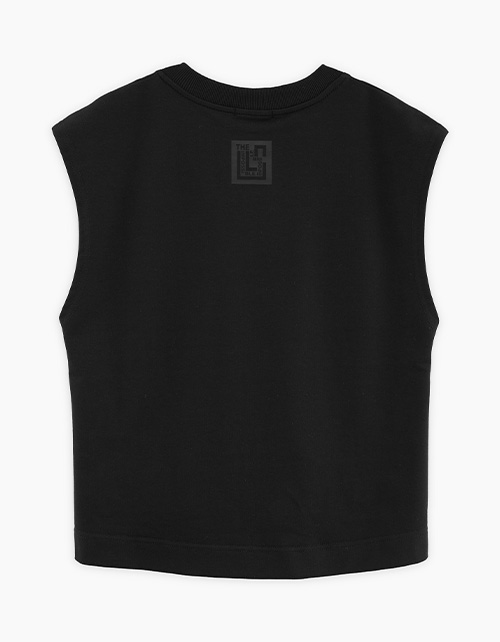 Чёрный жилет для девочки