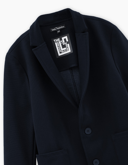 Тёмно-синий пиджак для мальчика Тёмно-синий пиджак для мальчика