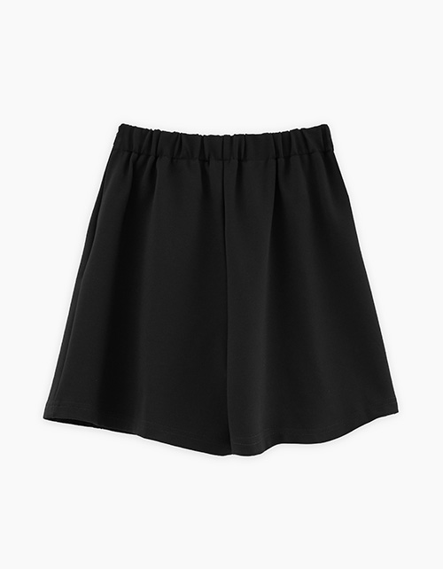 Чёрная юбка-шорты для девочки