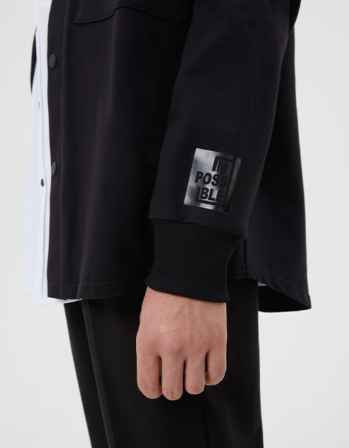 Чёрный жакет-рубашка для мальчика Чёрный жакет-рубашка для мальчика