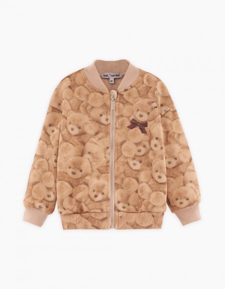 Жакет-бомбер для девочки Жакет-бомбер для девочки