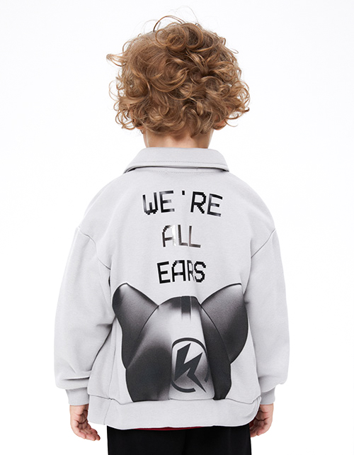 Светло-серый жакет для мальчика Светло-серый жакет для мальчика