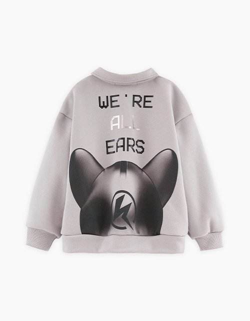 Светло-серый жакет для мальчика Светло-серый жакет для мальчика