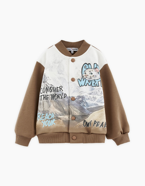 Жакет-бомбер для мальчика Жакет-бомбер для мальчика