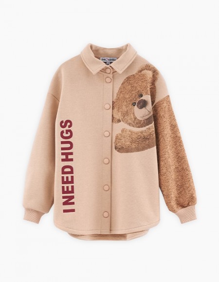 Жакет-рубашка для девочки