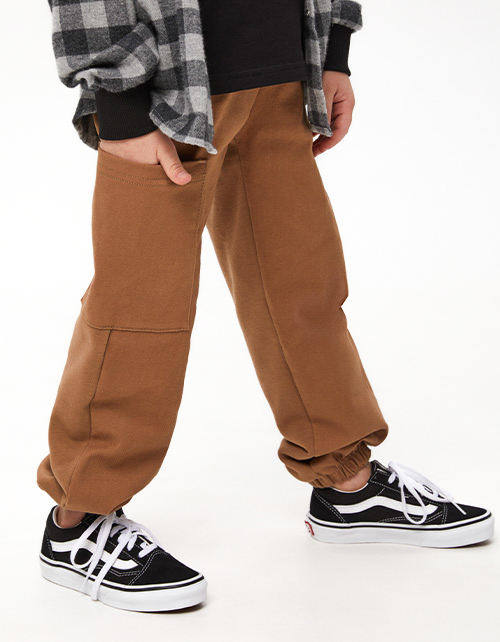 Брюки оттенка карамельный песок для мальчика Брюки оттенка карамельный песок для мальчика