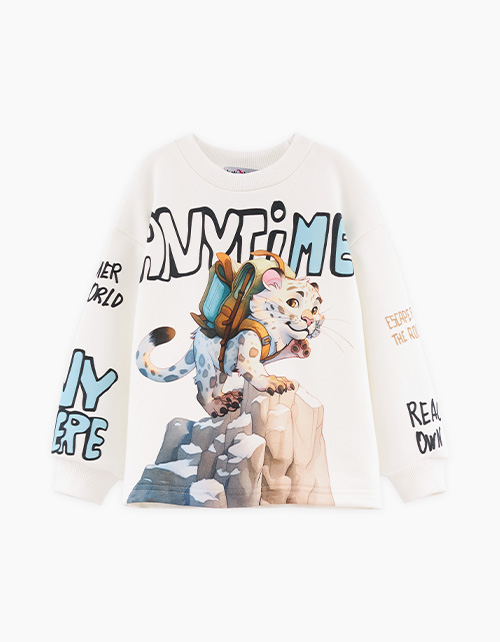 Дизайнерский свитшот для мальчика