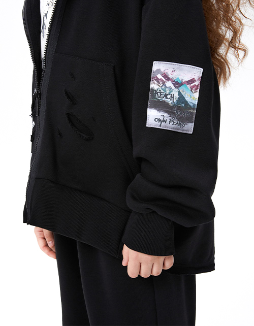 Зип худи для девочки Зип худи для девочки