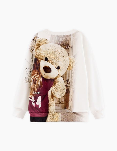 Дизайнерский свитшот для девочки Дизайнерский свитшот для девочки