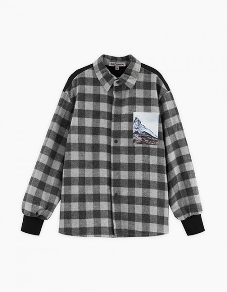 Стильная рубашка в клетку для мальчика Стильная рубашка в клетку для мальчика