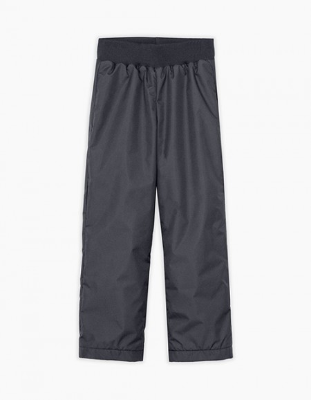 Графитовые брюки на флисе для мальчика