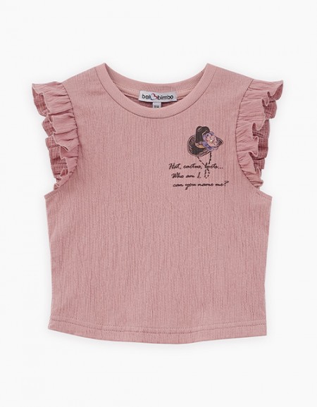 Дизайнерская футболка для девочки