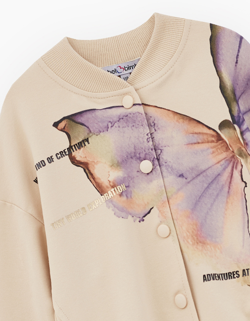 Жакет-бомбер для девочки