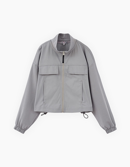 Жакет в утилитарном стиле для девочки Жакет в утилитарном стиле для девочки