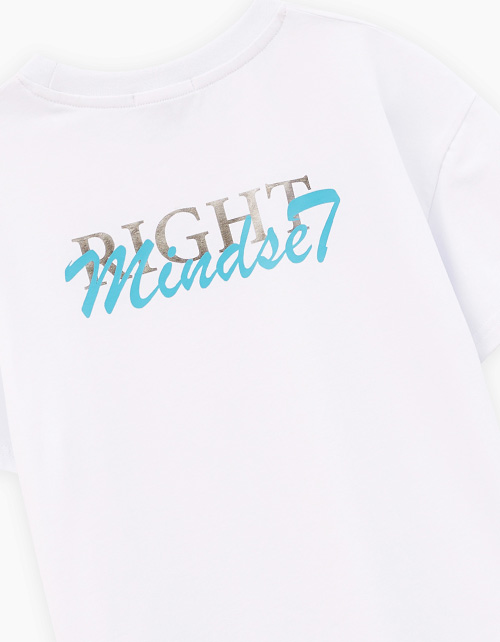 Белая футболка для мальчика