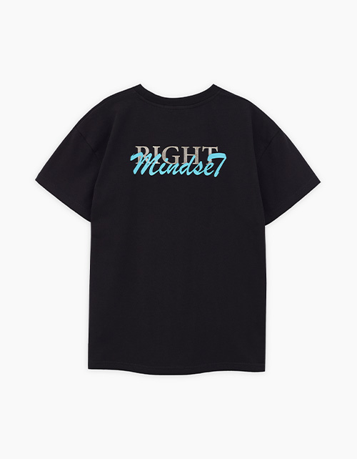 Чёрная футболка для мальчика