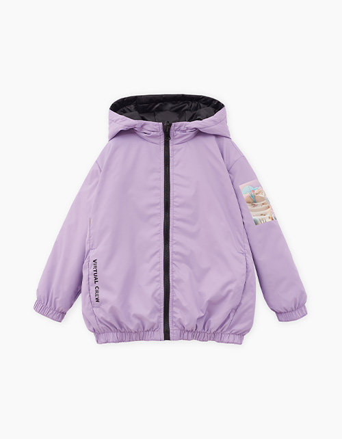 Куртка двухсторонняя для девочки