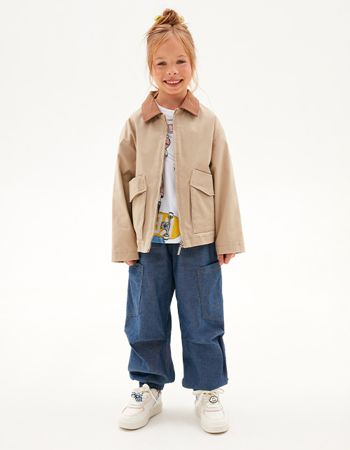 Куртка рабочего для девочки