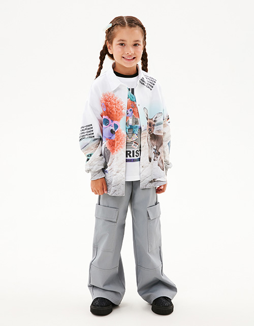 Брюки карго для девочки Брюки карго для девочки