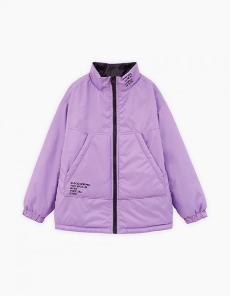 Куртка двухсторонняя для девочки