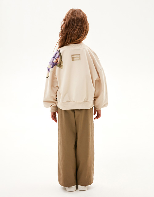 Широкие брюки для девочки