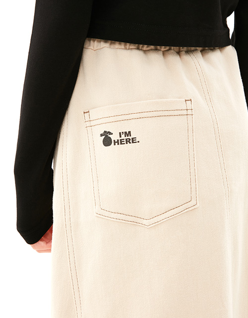 Юбка миди для девочки