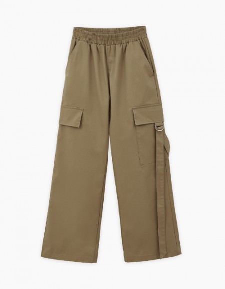 Брюки карго для девочки