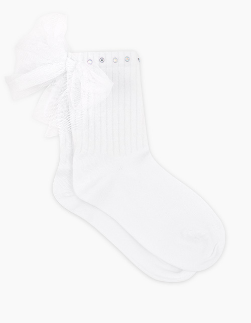 Белые носки для девочки