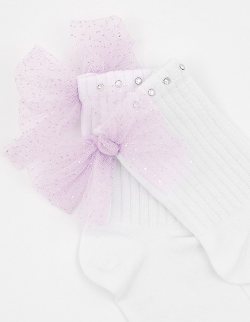 Белые носки для девочки