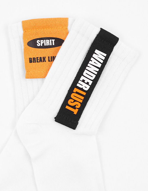 Белые носки для мальчика