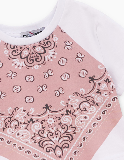 Белый топ для девочки