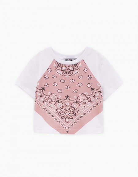 Белый топ для девочки