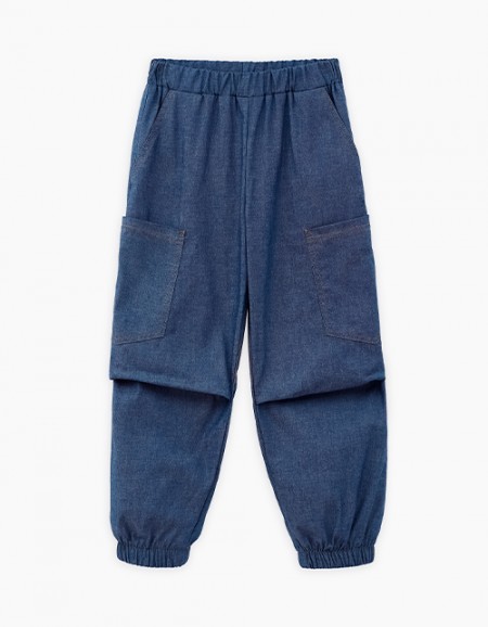 Брюки карго для девочки