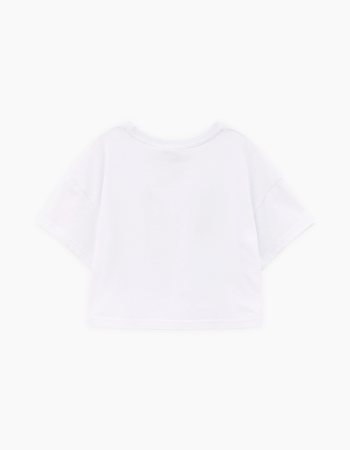 Белый топ для девочки