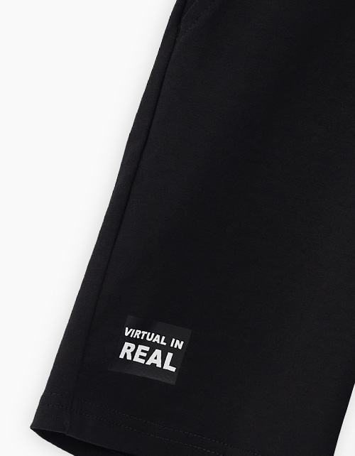 Чёрные шорты для мальчика